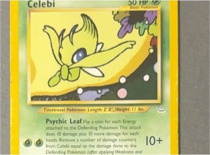 Celebi, graded 4.0