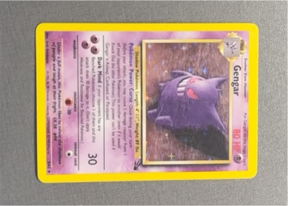 Gengar (5) graded 6 & below