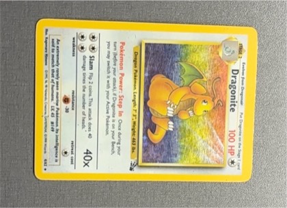Dragonite (4), graded 5.0