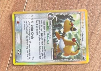 Ampharos (Delta Species), graded 5.0