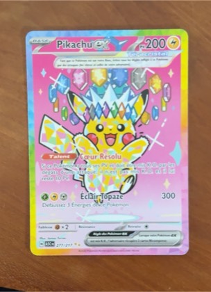 Pikachu ex, graded 9.0