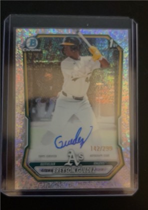 Breyson Guedez graded 6 & below