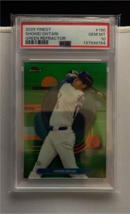 Shohei Ohtani, graded 9.5