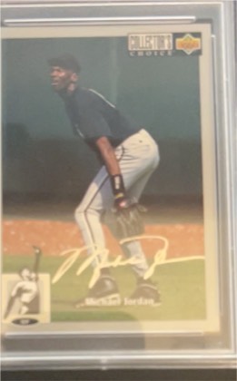 Michael Jordan graded 9.5