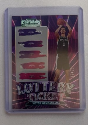 Victor Wembanyama, graded 9.5