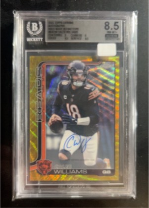 Caleb Williams graded 8.5