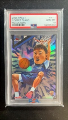 Cooper Flagg graded 9.5