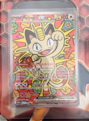 Meowth ex, graded 9.0