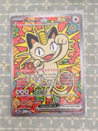 Meowth ex, graded 9.0