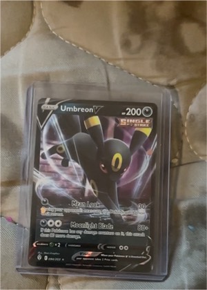 Umbreon V, graded 6.5