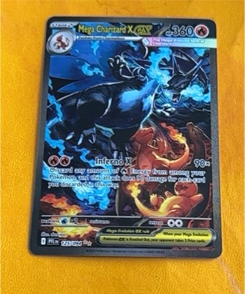 Mega Charizard X ex, graded 9.5