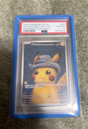 Pikachu with Grey Felt Hat, graded 10.0