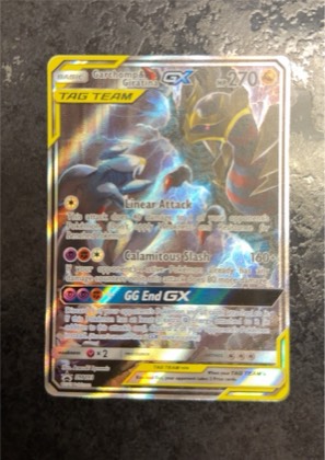 Garchomp & Giratina GX, graded 8.5