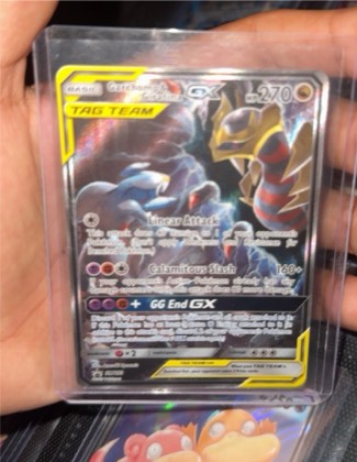 Garchomp & Giratina GX, graded 8.5
