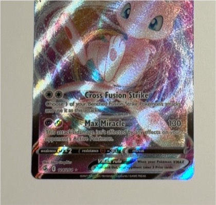 Mew VMAX, graded 8.5