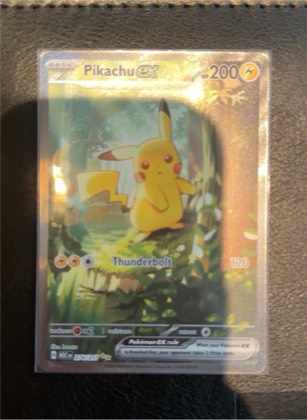 Pikachu ex, graded 9.5
