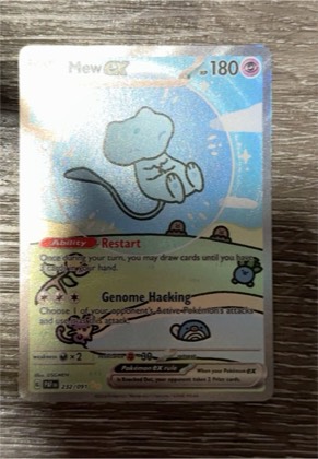 Mew ex, graded 10.0