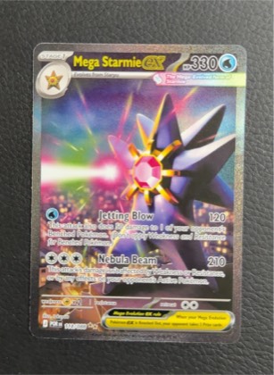 Mega Starmie EX, graded 9.5
