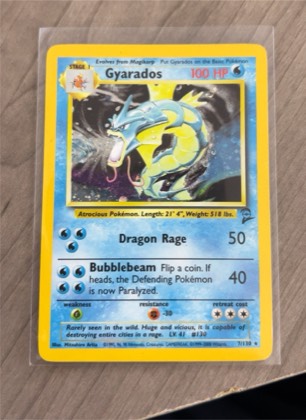 Gyarados, graded 7.5