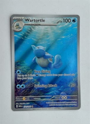 Wartortle, graded 7.5