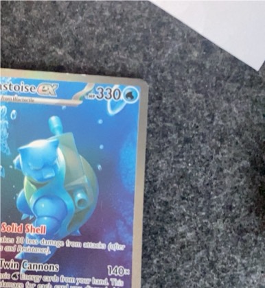 Blastoise ex - 200/165 graded 7
