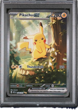 Pikachu ex, graded 10.0