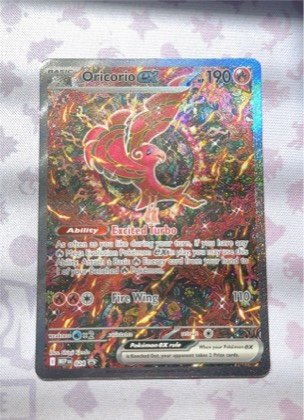 Oricorio ex, graded 9.0