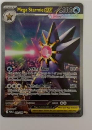Mega Starmie ex, graded 6.5