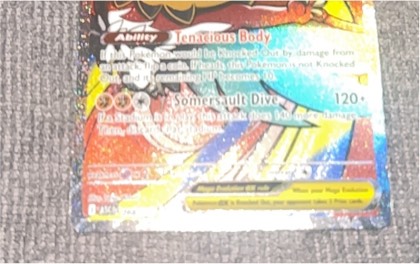 Mega Hawlucha ex - 268/217 graded 9