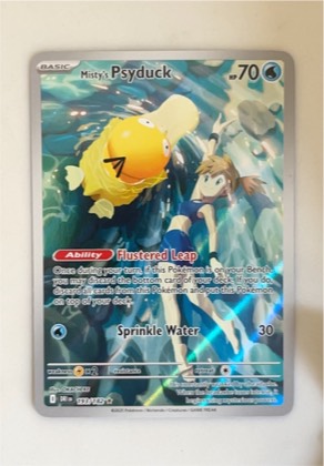 Misty's Psyduck, graded 9.5