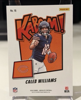 Caleb Williams, graded 9.5