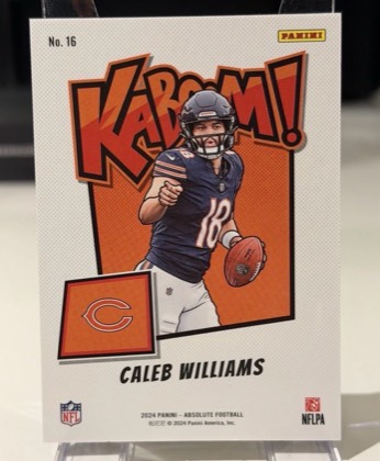 Caleb Williams, graded 9.5
