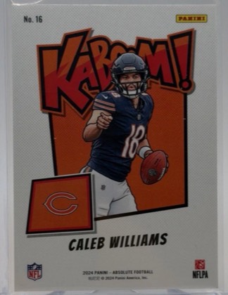 Caleb Williams, graded 9.5