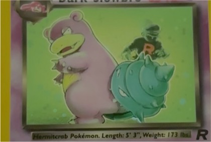 Dark Slowbro, graded 8.0