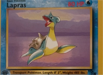 Lapras, graded 9.5