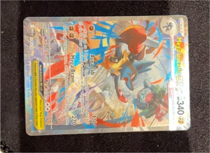 Mega Lucario ex, graded 9.5