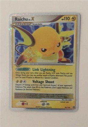 Raichu LV.X, graded 9.0