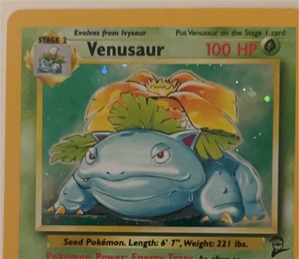 Venusaur, graded 9.0