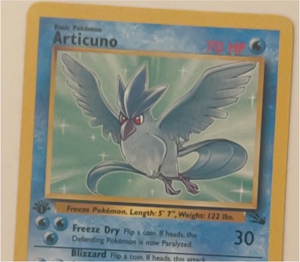 Articuno, graded 6.5