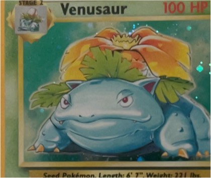 Venusaur, graded 9.5