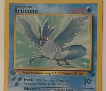 Articuno, graded 9.5
