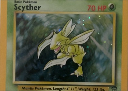 Scyther, graded 9.0