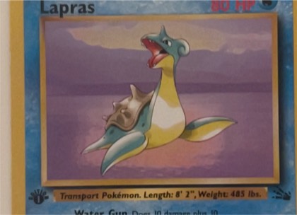 Lapras, graded 9.0