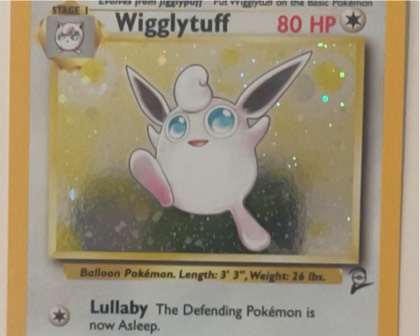 Wigglytuff, graded 7.5