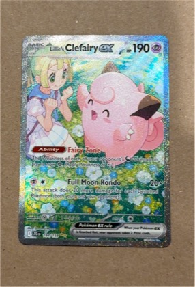 Lillie's Clefairy ex, graded 9.0
