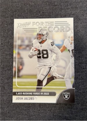 Josh Jacobs, graded 9.0