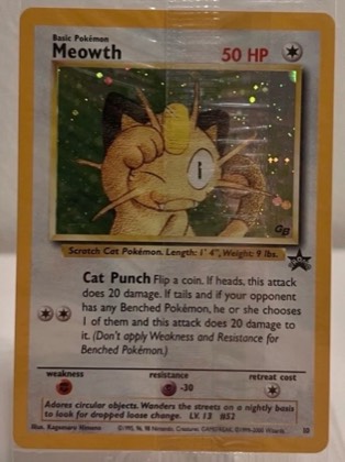 Meowth, graded 9.0