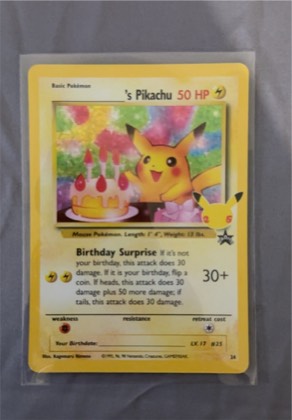 ______'s Pikachu, graded 9.5