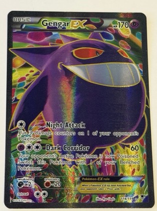 Gengar-EX, graded 8.0