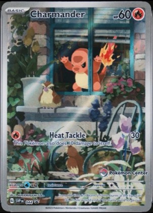 Charmander - 044 (Pokemon Center Exclusive), graded 9.5